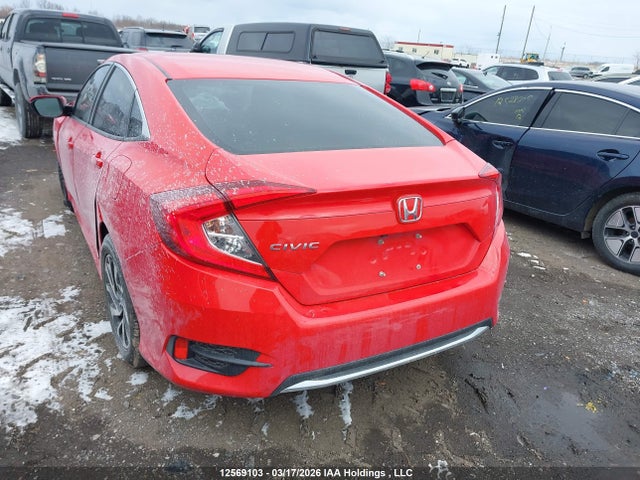 2020 Honda Civic Ex 4dr მანქანა იყიდება აუქციონზე, vin: 2HGFC2F79LH008665, აუქციონის ნომერი: 12569103