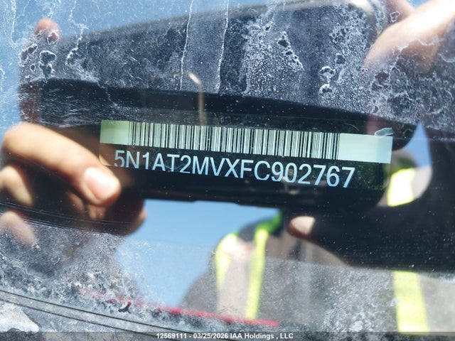 Продажа на аукционе авто 2015 Nissan Rogue S/sl/sv, vin: 5N1AT2MVXFC902767, номер лота: 12569111