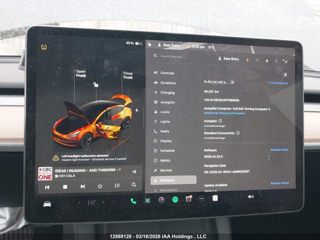 Tesla MODEL 3 2023 5YJ3E1EA2PF686592 Image 7