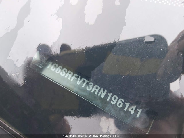 Продаж на аукціоні авто 2024 Dodge Ram 1500, vin: 1C6SRFVT3RN196141, номер лоту: 12569149