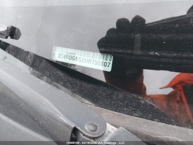 Aukcja sprzedaży 2017 Dodge Grand Caravan Se, vin: 2C4RDGBG2HR750807, numer aukcji: 12569150