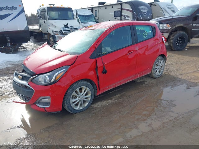 2022 Chevrolet Spark 1lt Cvt მანქანა იყიდება აუქციონზე, vin: KL8CD6SA7NC019508, აუქციონის ნომერი: 12569166