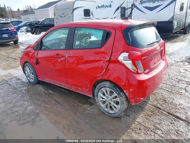 2022 Chevrolet Spark 1lt Cvt მანქანა იყიდება აუქციონზე, vin: KL8CD6SA7NC019508, აუქციონის ნომერი: 12569166