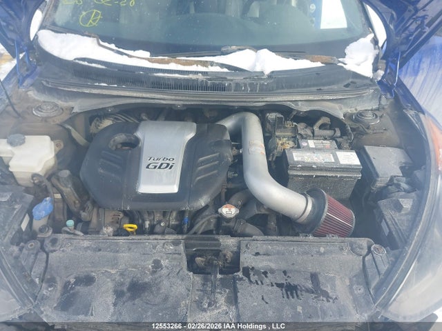 2013 Hyundai Veloster Turbo მანქანა იყიდება აუქციონზე, vin: KMHTC6AE7DU090274, აუქციონის ნომერი: 12553266