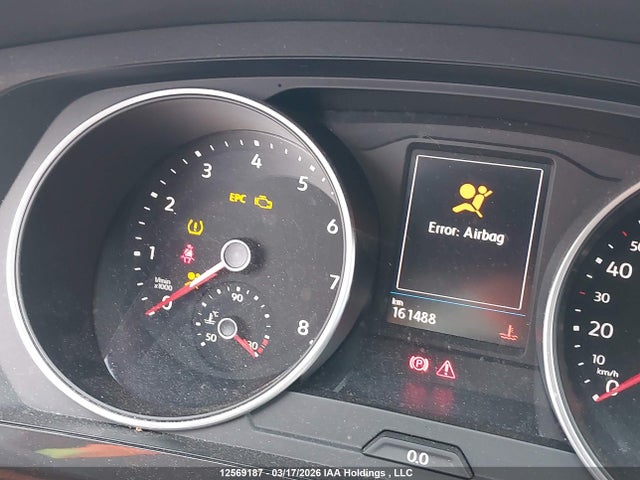 12569187 :رقم المزاد ، 3VV2B7AX3KM082248 vin ، 2019 Volkswagen Tiguan Se/sel/sel R-line Jet-black/sel R-line مزاد بيع