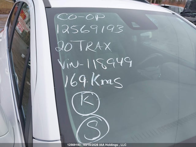 Продаж на аукціоні авто 2020 Chevrolet Trax Premier, vin: 3GNCJRSB2LL118949, номер лоту: 12569193