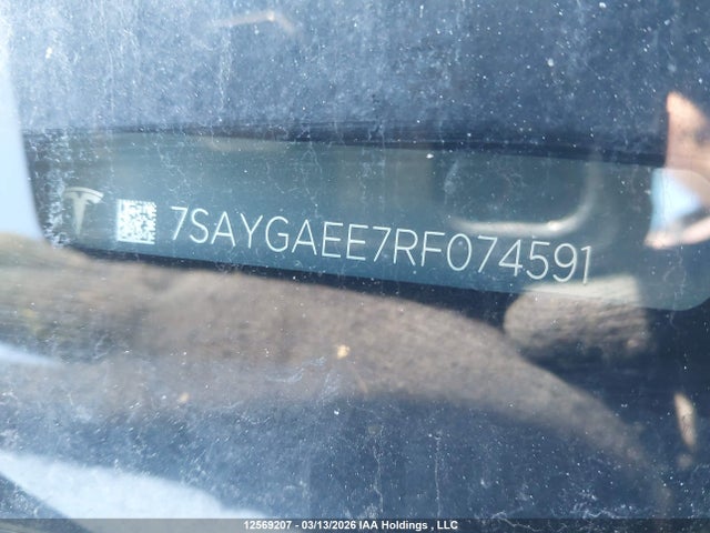 Aukcja sprzedaży 2024 Tesla Model Y, vin: 7SAYGAEE7RF074591, numer aukcji: 12569207