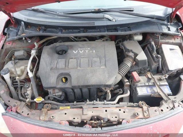 12569215 :رقم المزاد ، 2T1BU4EE6AC198406 vin ، 2010 Toyota Corolla مزاد بيع