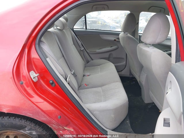 12569215 :رقم المزاد ، 2T1BU4EE6AC198406 vin ، 2010 Toyota Corolla مزاد بيع