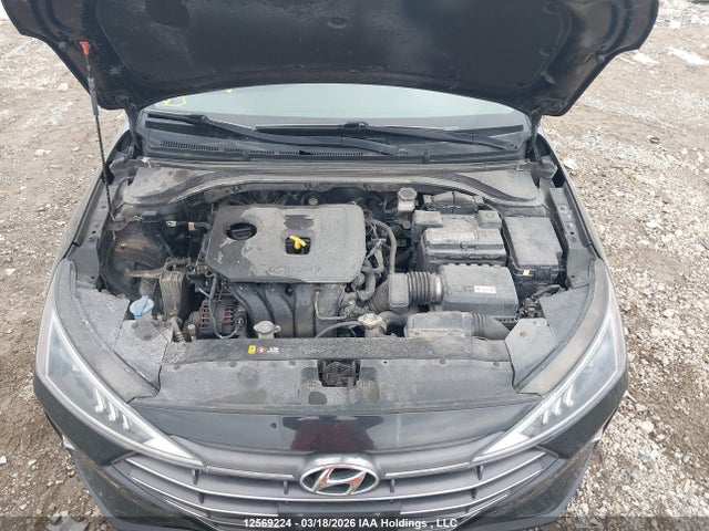 12569224 :رقم المزاد ، KMHD84LFXKU736159 vin ، 2019 Hyundai Elantra Sel/value/limited مزاد بيع