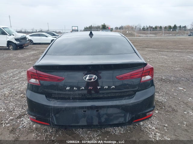 12569224 :رقم المزاد ، KMHD84LFXKU736159 vin ، 2019 Hyundai Elantra Sel/value/limited مزاد بيع