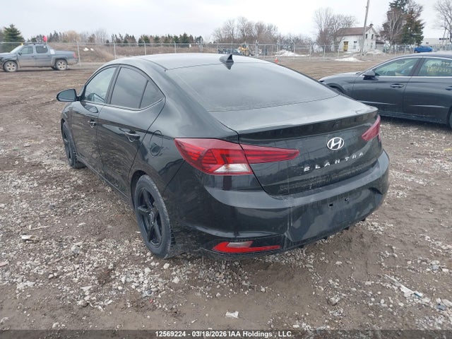 12569224 :رقم المزاد ، KMHD84LFXKU736159 vin ، 2019 Hyundai Elantra Sel/value/limited مزاد بيع