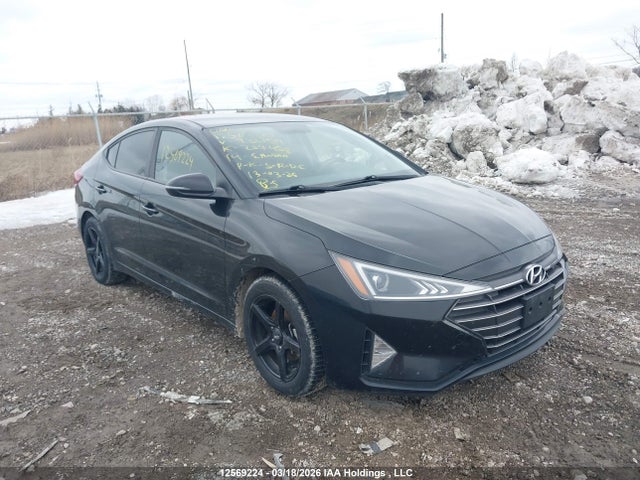 12569224 :رقم المزاد ، KMHD84LFXKU736159 vin ، 2019 Hyundai Elantra Sel/value/limited مزاد بيع