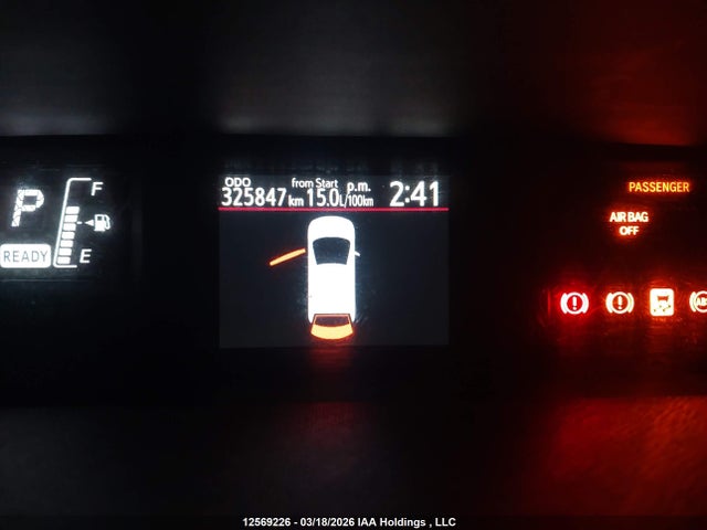 JTDKDTB39F1587291 Toyota PRIUS C