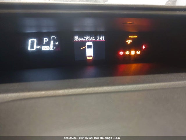JTDKDTB39F1587291 Toyota PRIUS C