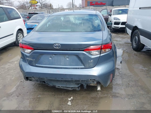 12569231 :رقم المزاد ، 5YFBPMBE1NP350948 vin ، 2022 Toyota Corolla Le مزاد بيع
