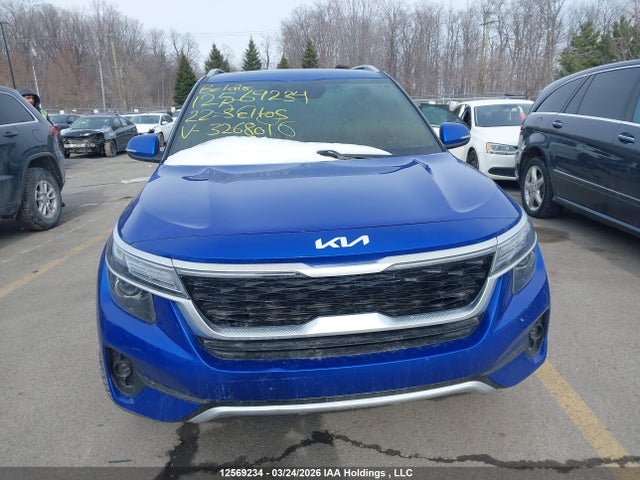 Продажа на аукционе авто 2022 Kia Seltos, vin: KNDEUCAA5N7326801, номер лота: 12569234