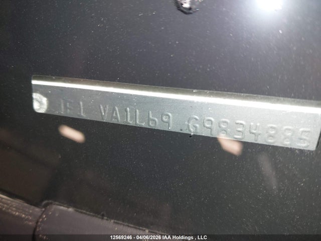 JF1VA1L69G9834885 Subaru Wrx Limited