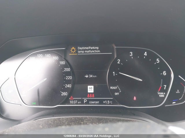 12569264 :رقم المزاد ، 3MW5R7J09N8C71765 vin ، 2022 Bmw 330i Xdrive مزاد بيع