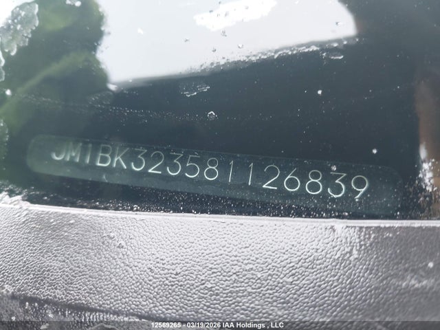 Aukcja sprzedaży 2008 Mazda Mazda3, vin: JM1BK323581126839, numer aukcji: 12569265