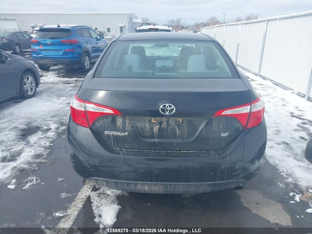 2T1BURHE4GC649320 Toyota COROLLA LE