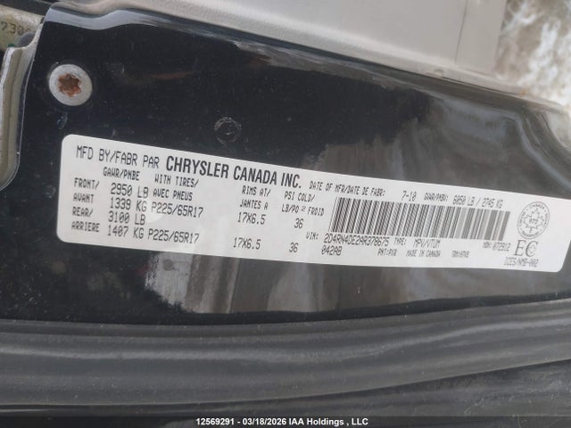 Aukcja sprzedaży 2010 Dodge Grand Caravan Se, vin: 2D4RN4DE2AR378675, numer aukcji: 12569291
