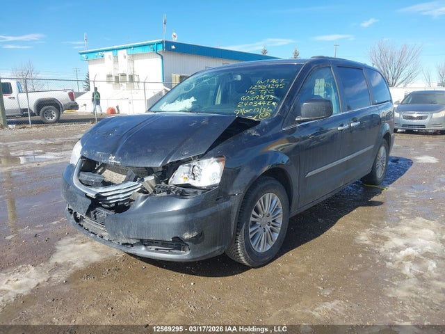 Продажа на аукционе авто 2015 Chrysler Town & Country Touring-l, vin: 2C4RC1CG3FR693173, номер лота: 12569295