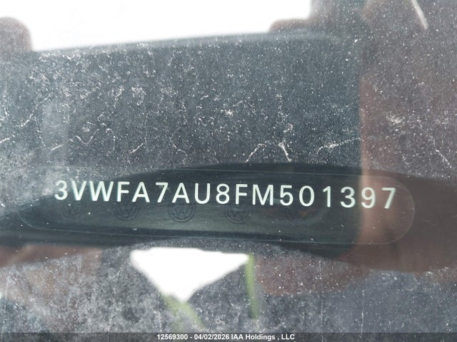12569300 :رقم المزاد ، 3VWFA7AU8FM501397 vin ، 2015 Volkswagen Golf Sportwagen Tdi S/tdi Se/tdi Sel مزاد بيع