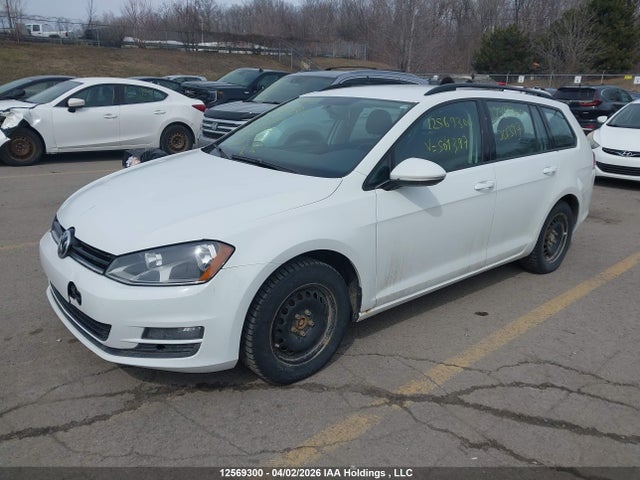 12569300 :رقم المزاد ، 3VWFA7AU8FM501397 vin ، 2015 Volkswagen Golf Sportwagen Tdi S/tdi Se/tdi Sel مزاد بيع
