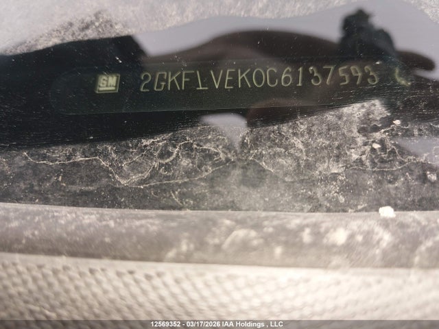 12569352 :رقم المزاد ، 2GKFLVEK0C6137593 vin ، 2012 Gmc Terrain Slt-1 مزاد بيع