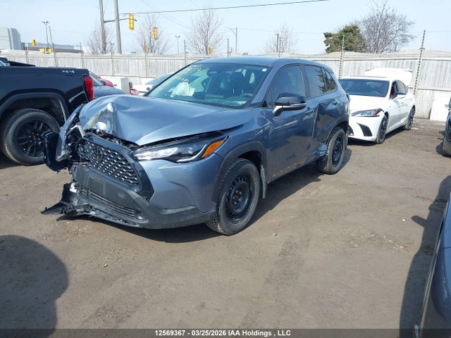 2025 Toyota Corolla Cross მანქანა იყიდება აუქციონზე, vin: 7MUCAABG4SV131013, აუქციონის ნომერი: 12569367