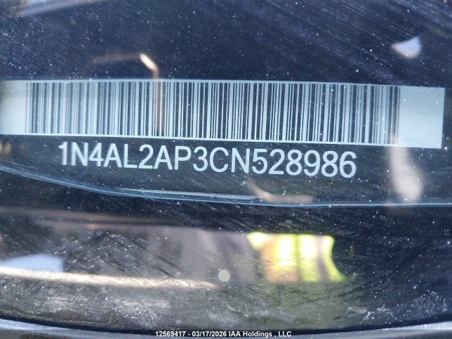 Продажа на аукционе авто 2012 Nissan Altima 2.5 S, vin: 1N4AL2AP3CN528986, номер лота: 12569417