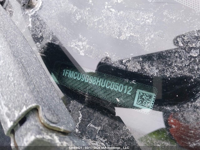 1FMCU9G98HUC05012 Ford Escape
