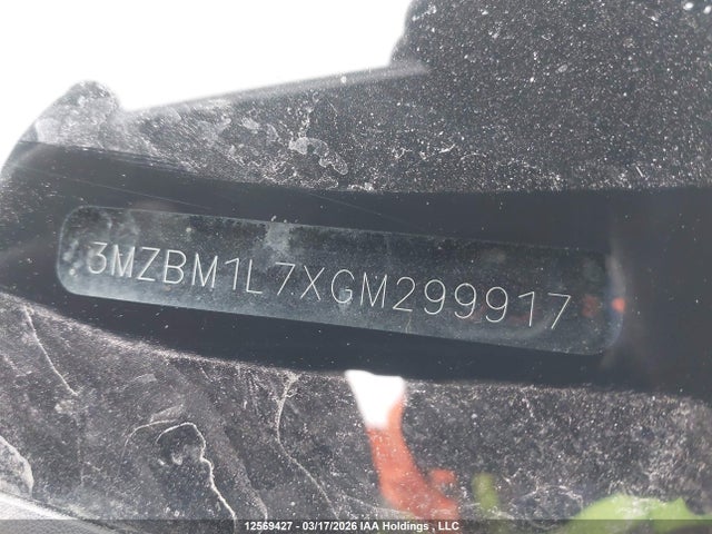 3MZBM1L7XGM299917 Mazda 3 TOURING