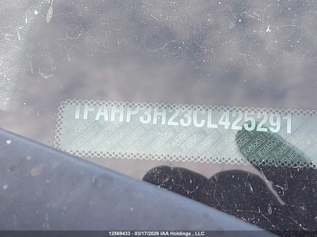 2012 Ford Focus Sel მანქანა იყიდება აუქციონზე, vin: 1FAHP3H23CL425291, აუქციონის ნომერი: 12569433