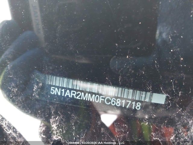 5N1AR2MM0FC681718 Nissan Pathfinder