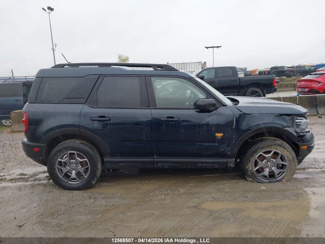 Продажа на аукционе авто 2023 Ford Bronco Sport Badlands, vin: 3FMCR9D91PRD74218, номер лота: 12569507