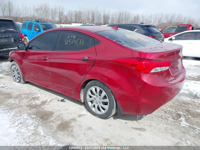 12569513 :رقم المزاد ، 5NPDH4AE5DH178037 vin ، 2013 Hyundai Elantra Gl مزاد بيع