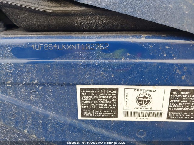 4UF8S4LKXNT102762 Yamaha Yamaha