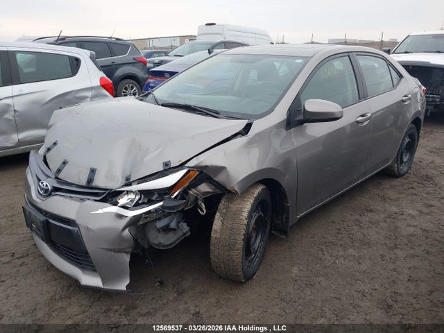 2015 Toyota Corolla Le მანქანა იყიდება აუქციონზე, vin: 2T1BURHE2FC350441, აუქციონის ნომერი: 12569537