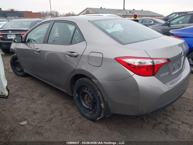 2015 Toyota Corolla Le მანქანა იყიდება აუქციონზე, vin: 2T1BURHE2FC350441, აუქციონის ნომერი: 12569537