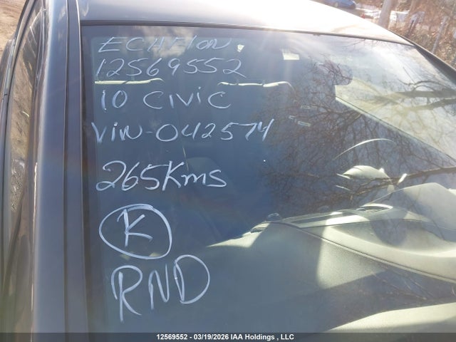 Aukcja sprzedaży 2010 Honda Civic Dx-g, vin: 2HGFA1F47AH042574, numer aukcji: 12569552