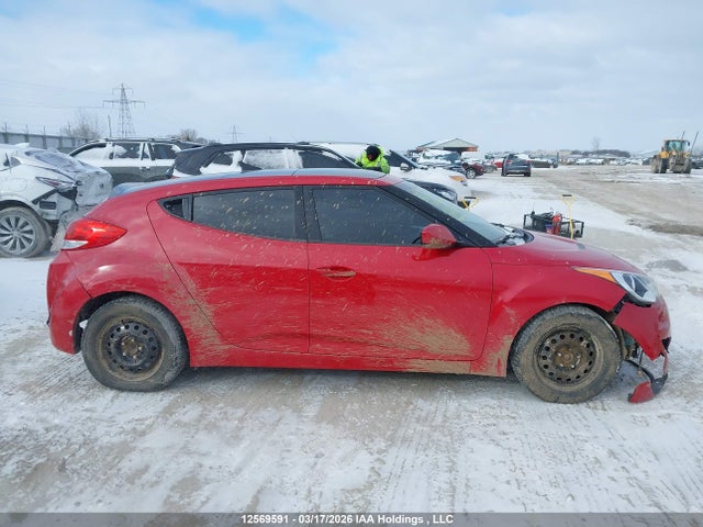 2012 Hyundai Veloster მანქანა იყიდება აუქციონზე, vin: KMHTC6AD2CU042865, აუქციონის ნომერი: 12569591