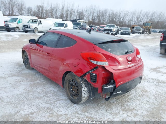 2012 Hyundai Veloster მანქანა იყიდება აუქციონზე, vin: KMHTC6AD2CU042865, აუქციონის ნომერი: 12569591