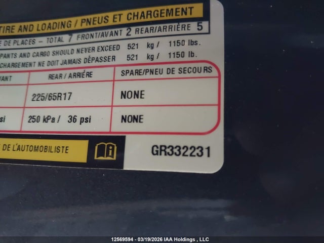 Dodge Grand Caravan Se/sxt 2016 2C4RDGBG2GR332231 Image 9