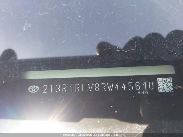 2T3R1RFV8RW445610 Toyota Rav4 Xle