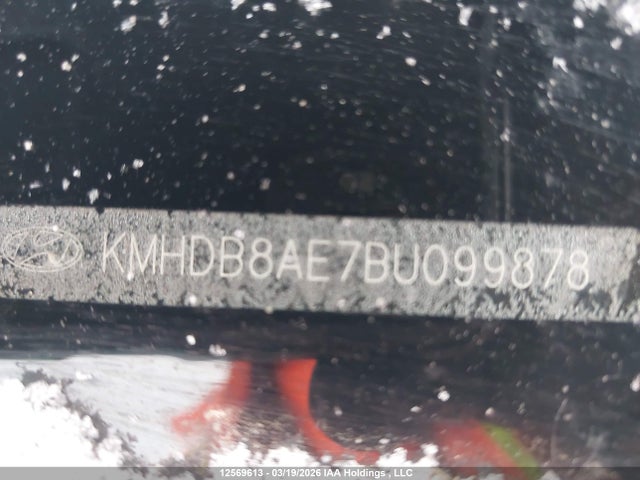12569613 :رقم المزاد ، KMHDB8AE7BU099878 vin ، 2011 Hyundai Elantra Touring Gls مزاد بيع