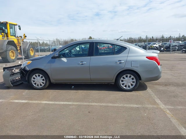 2014 Nissan Versa 1.6 S/1.6 Sl/1.6 Sv მანქანა იყიდება აუქციონზე, vin: 3N1CN7AP9EL849091, აუქციონის ნომერი: 12569643