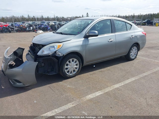 2014 Nissan Versa 1.6 S/1.6 Sl/1.6 Sv მანქანა იყიდება აუქციონზე, vin: 3N1CN7AP9EL849091, აუქციონის ნომერი: 12569643
