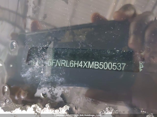 5FNRL6H4XMB500537 Honda ODYSSEY EX